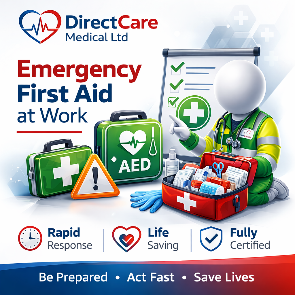 Emergency First Aid at Work (1 Day)